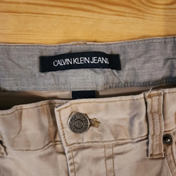Calvin Klein Men's Tan Jeans - Picture 7 of 9